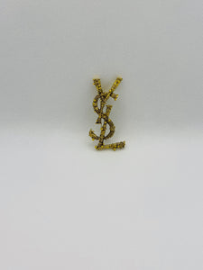 Y Logo Brooch