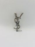 Y Logo Brooch