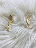 Y Logo Earrings