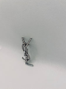 Y Logo Brooch