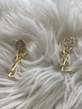 Y Logo Earrings