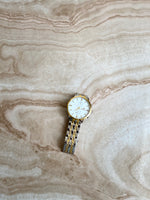 Man Style Silver Watches with gold accents